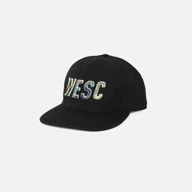 WeSC Inlay snapback cap, navy blazer