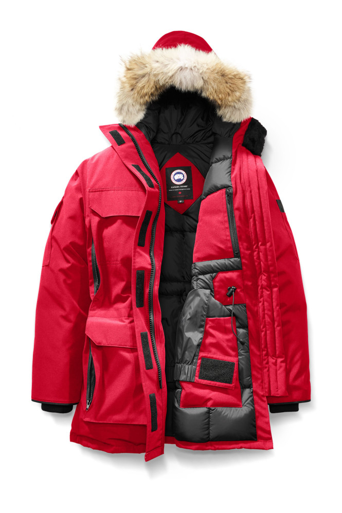 CANADA GOOSE LADIES EXPEDITION PARKA, RED