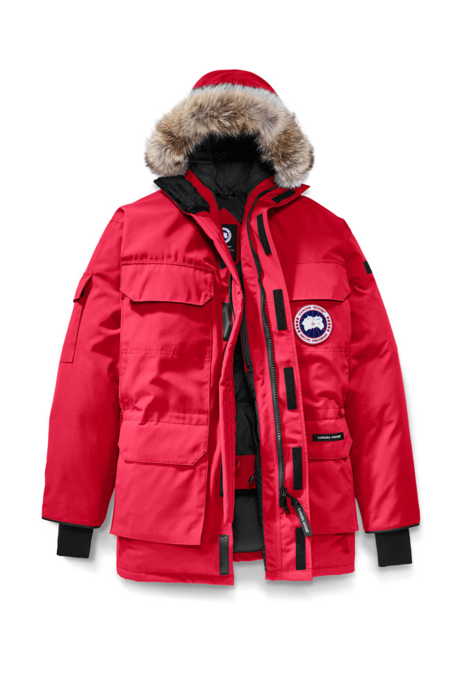 CANADA GOOSE EXPEDITION PARKA, RED