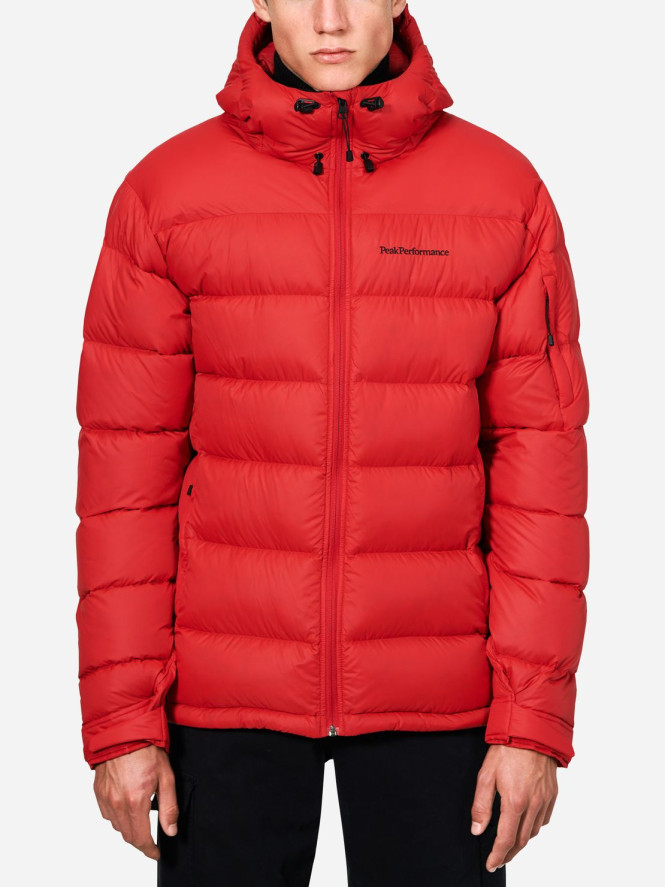 Peak Performance FROST DOWN JACKET, Red Pompeian